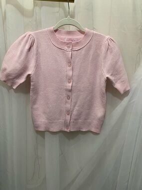 Paris Hilton Pink Cardigan